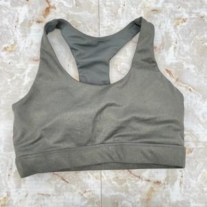 Allfenix Green Shimmer Sports Bra Size Small